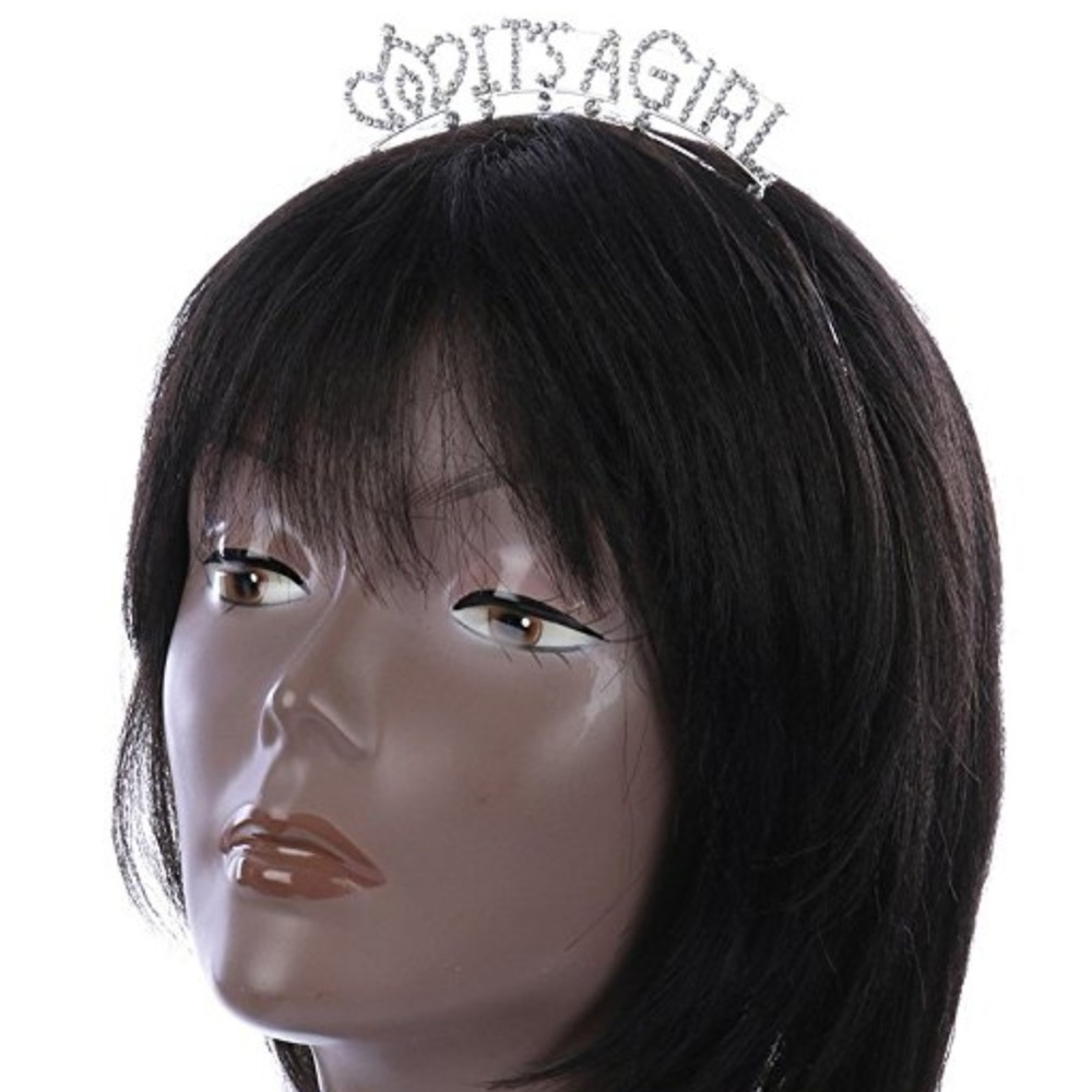 ITS A GIRL METAL HEADBAND HAIR ACCESSORY#1035
